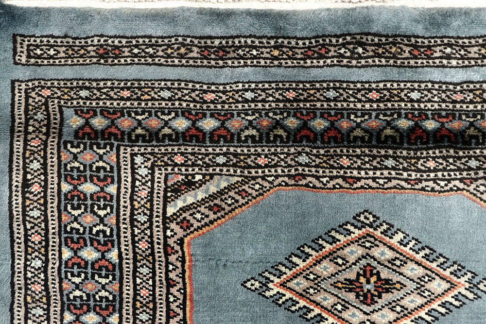 Light Slate Grey Jaldar 2' 4 x 9' 4 - No. 58971 - ALRUG Rug Store