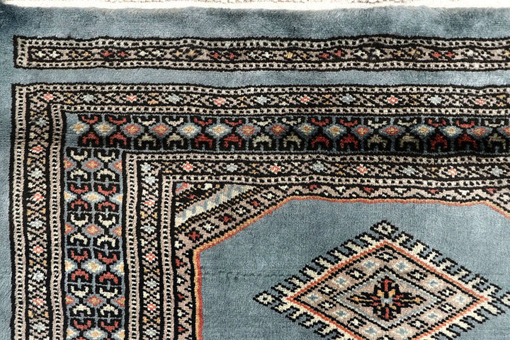 Light Slate Grey Jaldar 2' 4 x 9' 4 - No. 58971 - ALRUG Rug Store