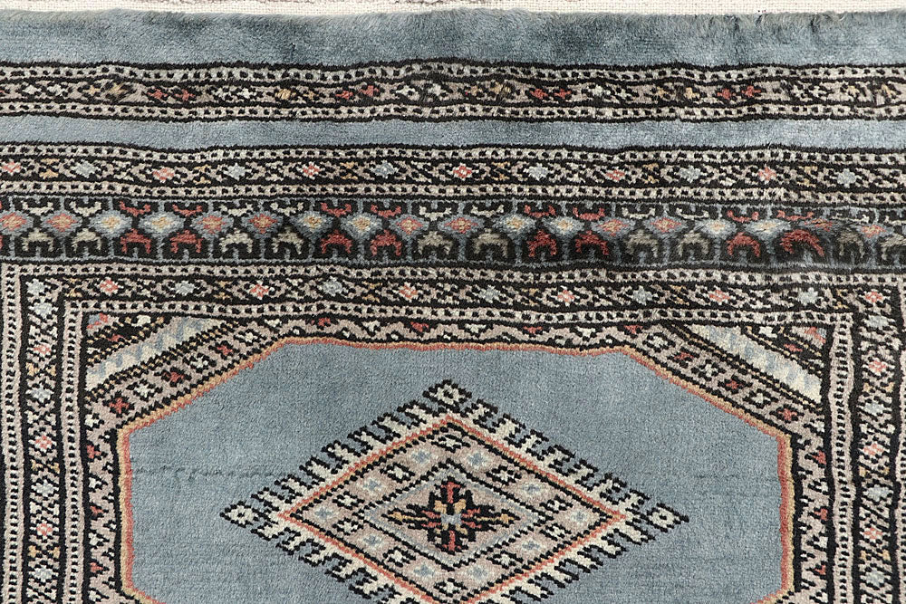 Light Slate Grey Jaldar 2' 4 x 9' 4 - No. 58971 - ALRUG Rug Store