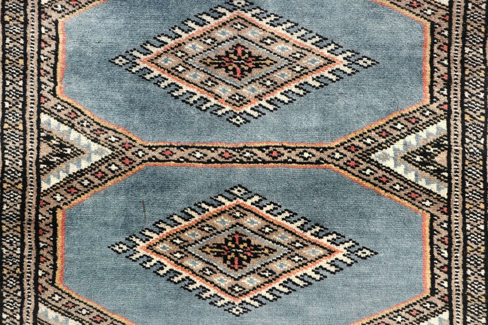 Light Slate Grey Jaldar 2' 4 x 8' 10 - No. 58972 - ALRUG Rug Store