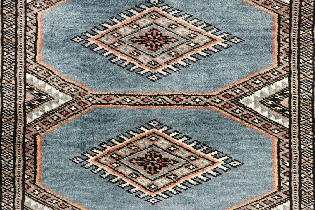 Light Slate Grey Jaldar 2'  4" x 8'  10" - No. QA71312