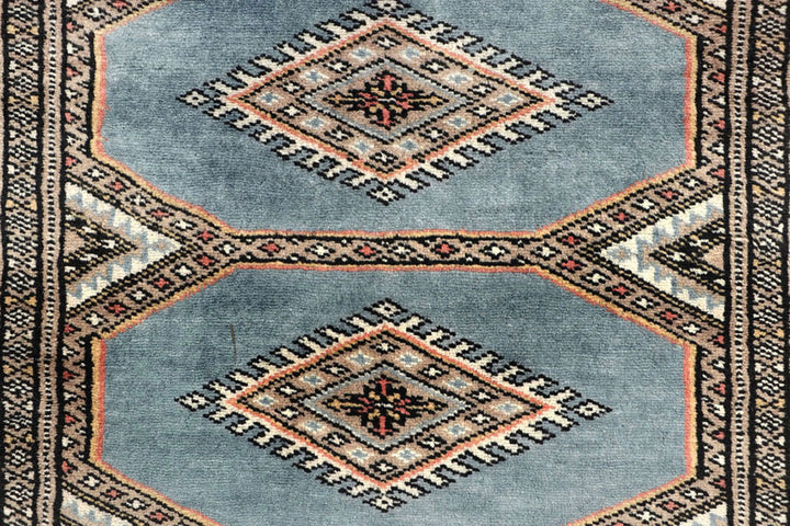 Light Slate Grey Jaldar 2'  4" x 8'  10" - No. QA71312