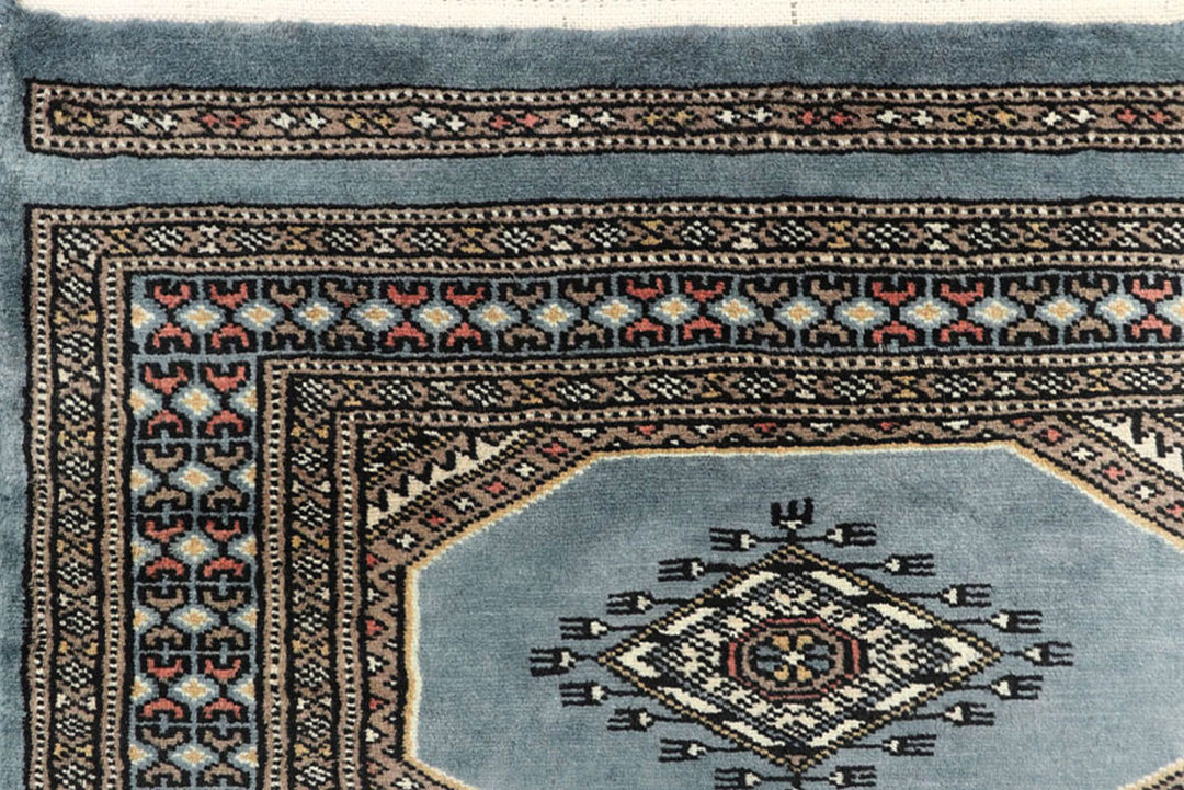 Light Slate Grey Jaldar 2'  4" x 9' " - No. QA98724