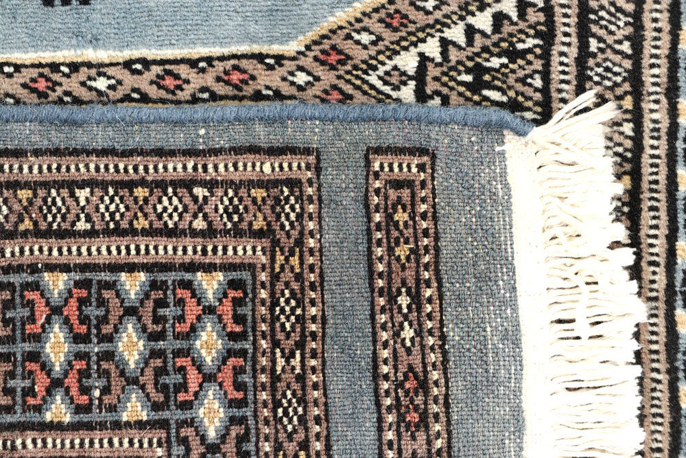 Light Slate Grey Jaldar 2' 4 x 9' - No. 58973 - ALRUG Rug Store