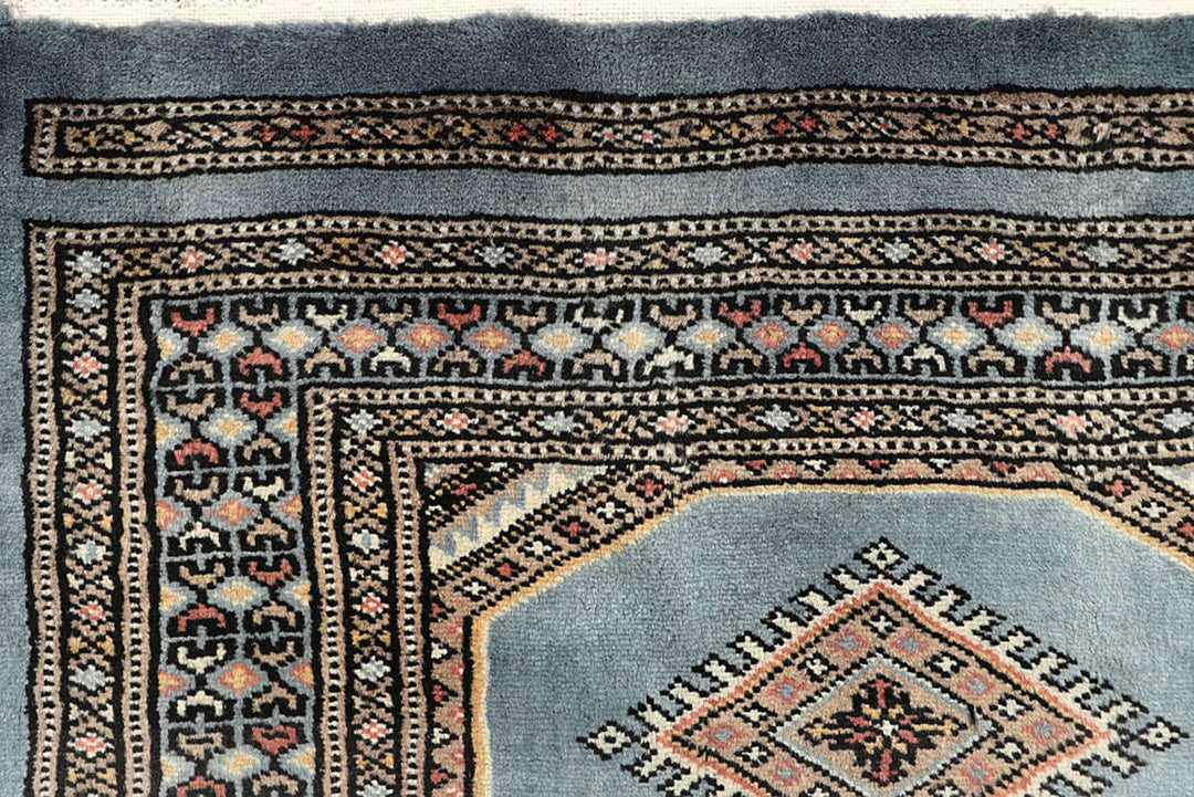 Light Slate Grey Jaldar 2'  4" x 9'  8" - No. QA67045