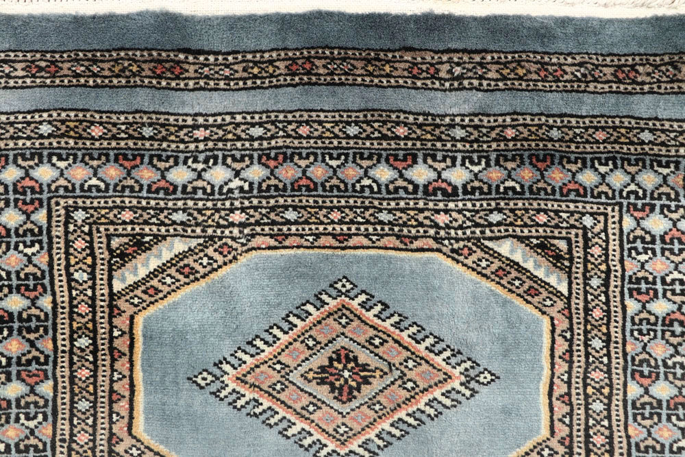 Light Slate Grey Jaldar 2' 4 x 9' 8 - No. 58974 - ALRUG Rug Store