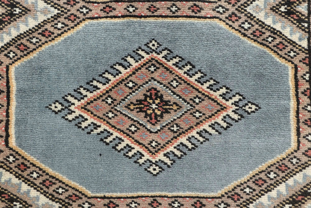 Light Slate Grey Jaldar 2' 4 x 9' 8 - No. 58974 - ALRUG Rug Store