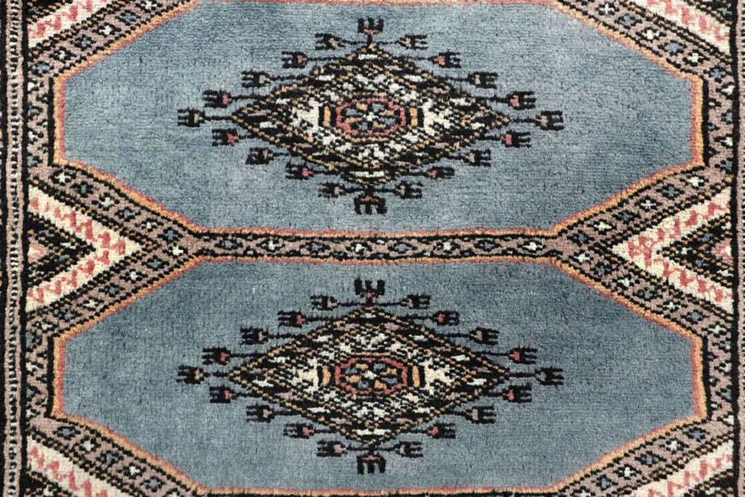 Light Steel Blue Jaldar 2'  4" x 8'  11" - No. QA50346