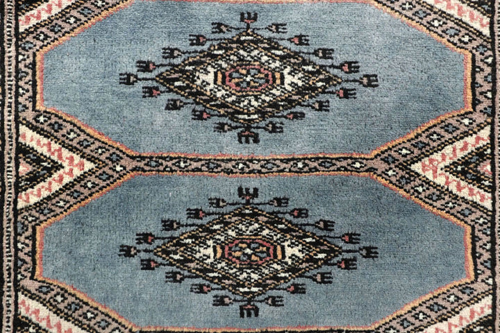 Light Steel Blue Jaldar 2'  4" x 8'  11" - No. QA50346