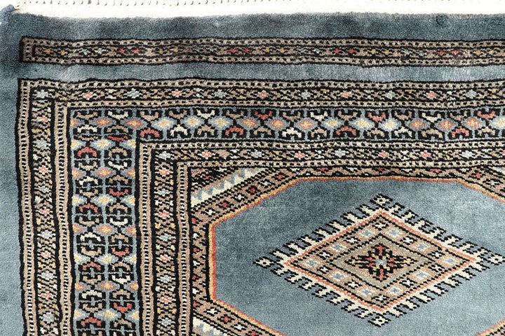 Light Slate Grey Jaldar 2'  4" x 9'  5" - No. QA32838