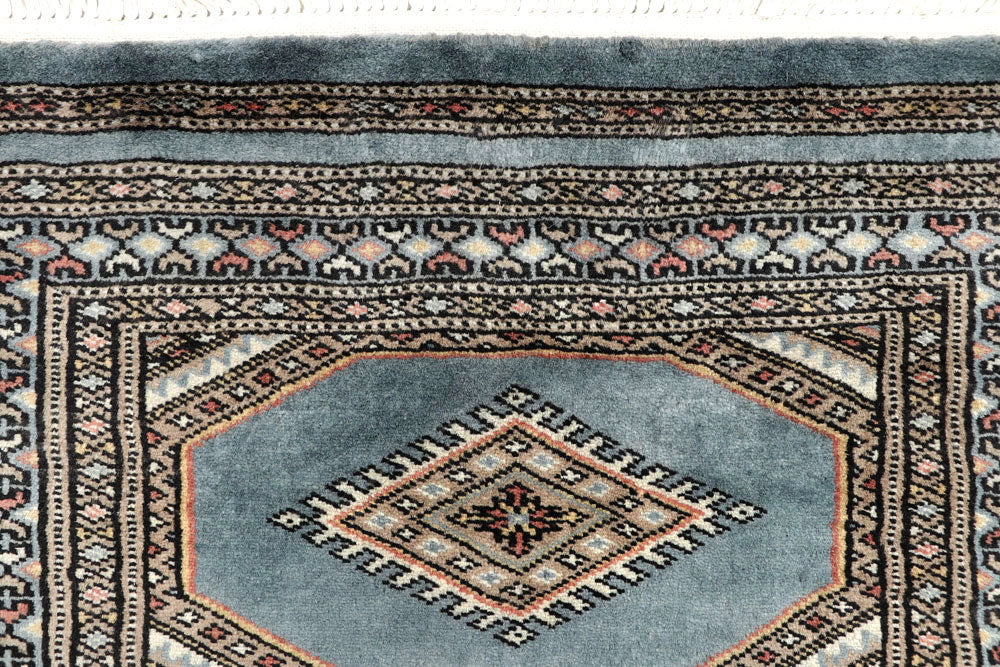 Light Slate Grey Jaldar 2' 4 x 9' 5 - No. 58977 - ALRUG Rug Store