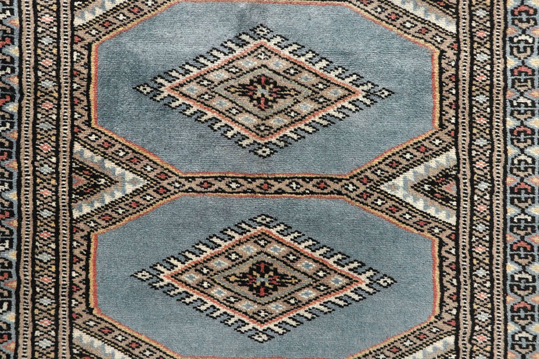 Light Slate Grey Jaldar 2'  4" x 9'  5" - No. QA32838