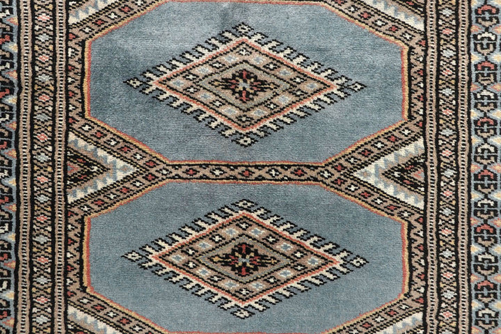 Light Slate Grey Jaldar 2'  4" x 9'  5" - No. QA32838