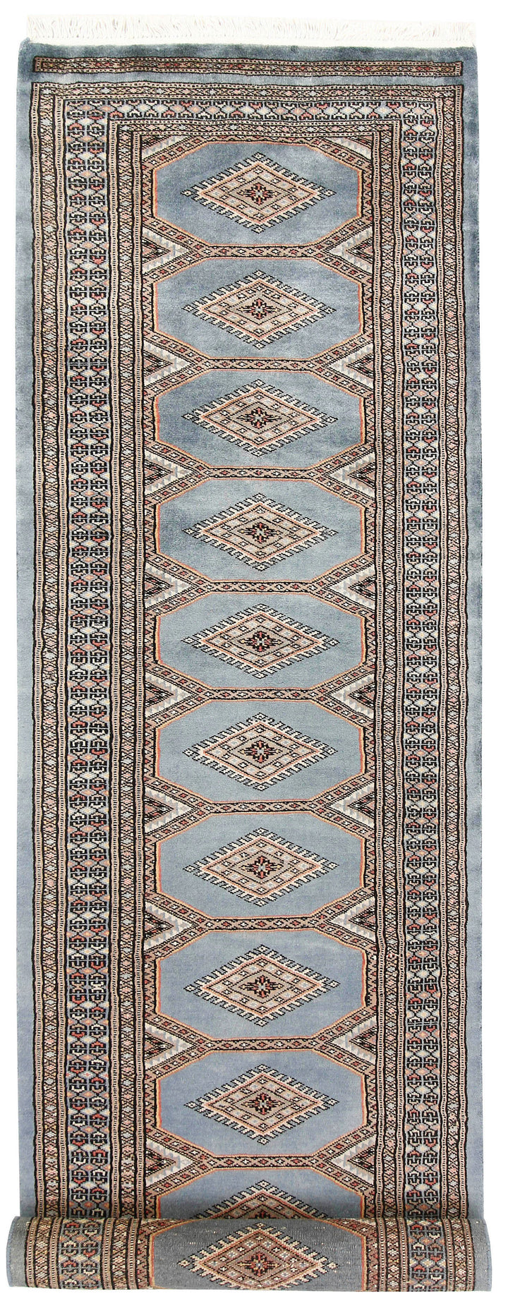 Light Slate Grey Jaldar 2'  4" x 9'  5" - No. QA32838