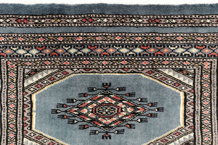 Light Slate Grey Jaldar 2'  4" x 9'  1" - No. QA10880