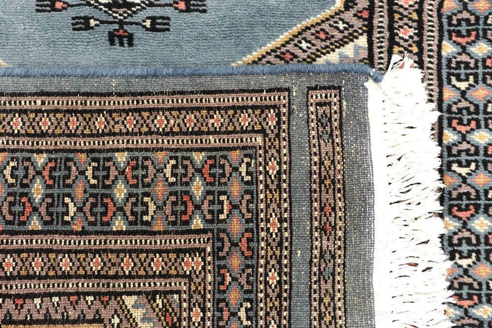 Light Slate Grey Jaldar 2' 4 x 9' 1 - No. 58978 - ALRUG Rug Store