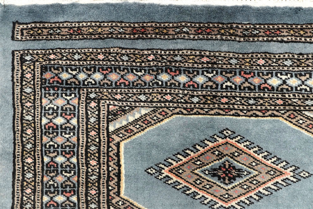 Light Slate Grey Jaldar 2' 5 x 9' 3 - No. 58979 - ALRUG Rug Store