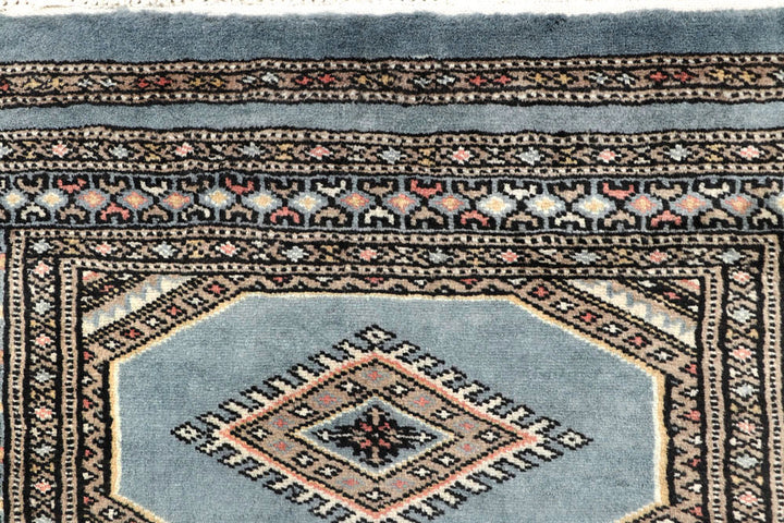 Light Slate Grey Jaldar 2' 5 x 9' 3 - No. 58979 - ALRUG Rug Store