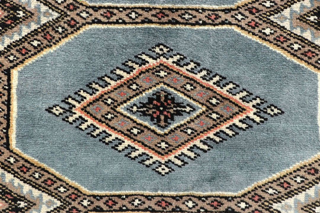 Light Slate Grey Jaldar 2'  5" x 9'  3" - No. QA72681