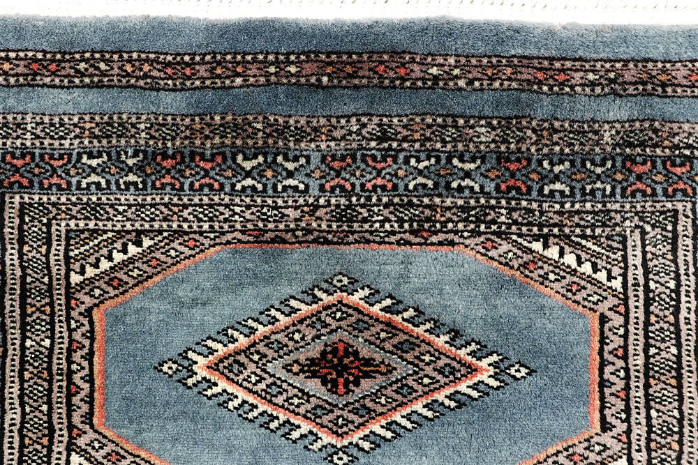 Light Slate Grey Jaldar 2' 4 x 9' 5 - No. 58980 - ALRUG Rug Store