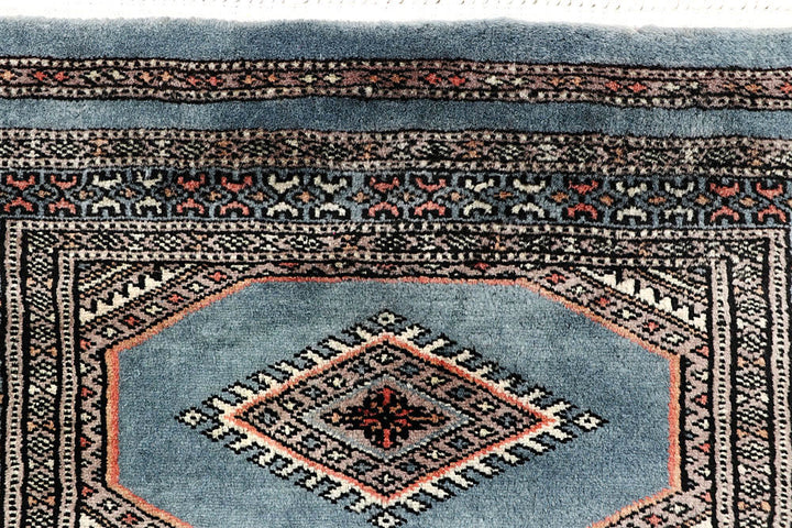 Light Slate Grey Jaldar 2' 4 x 9' 5 - No. 58980 - ALRUG Rug Store