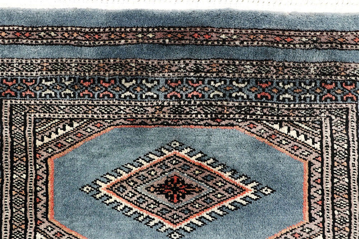 Light Slate Grey Jaldar 2'  4" x 9'  5" - No. QA21129