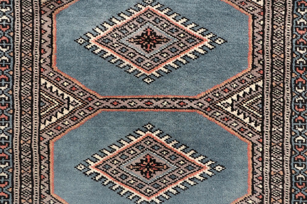 Light Slate Grey Jaldar 2' 4 x 9' 5 - No. 58980 - ALRUG Rug Store