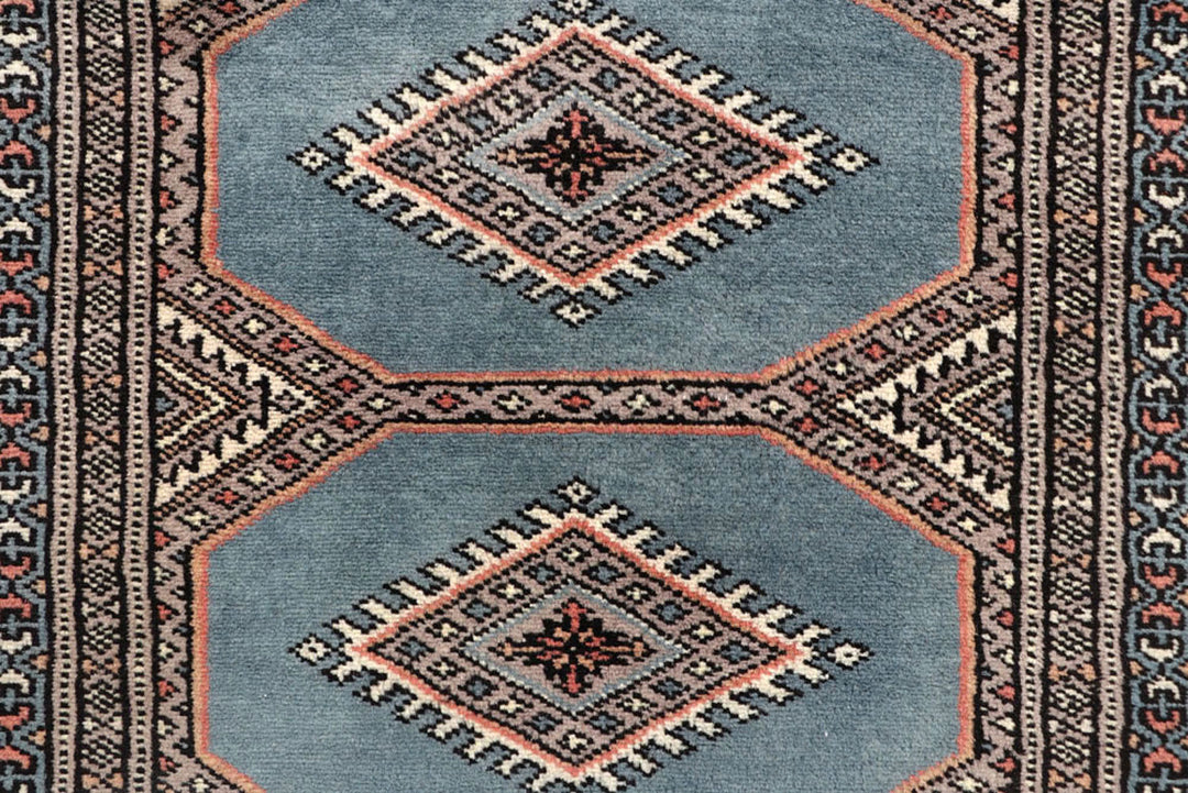 Light Slate Grey Jaldar 2'  4" x 9'  5" - No. QA21129