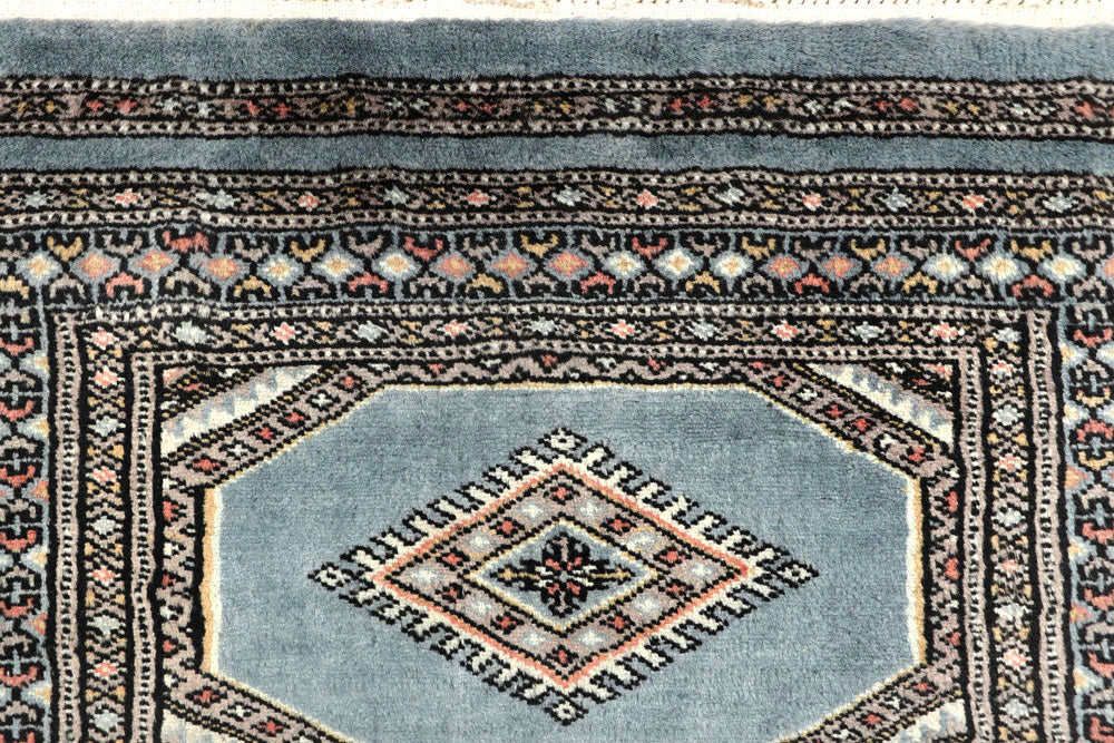 Light Slate Grey Jaldar 2' 4 x 9' 5 - No. 58981 - ALRUG Rug Store