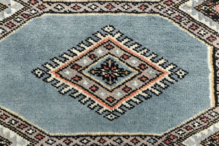 Light Slate Grey Jaldar 2'  4" x 9'  5" - No. QA67658