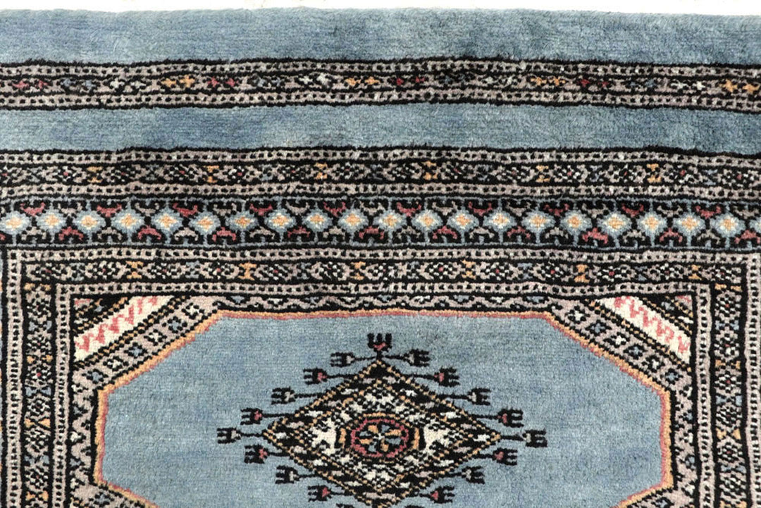 Light Steel Blue Jaldar 2'  4" x 8'  10" - No. QA88301