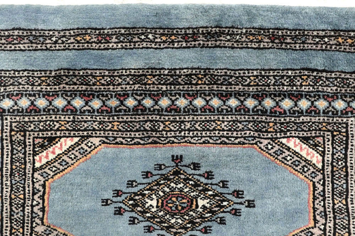 Light Steel Blue Jaldar 2'  4" x 8'  10" - No. QA88301