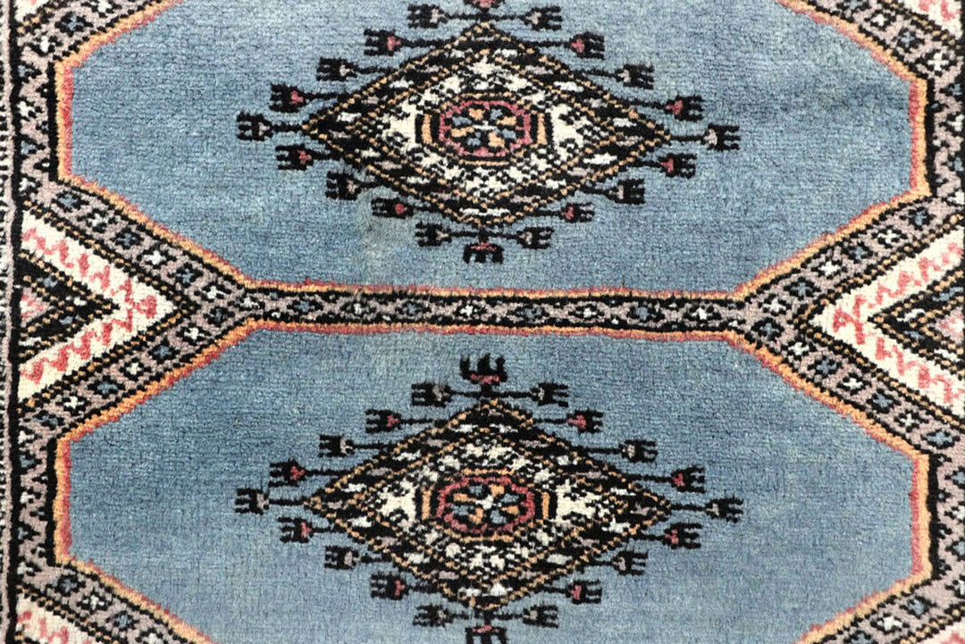 Light Steel Blue Jaldar 2'  4" x 8'  10" - No. QA88301