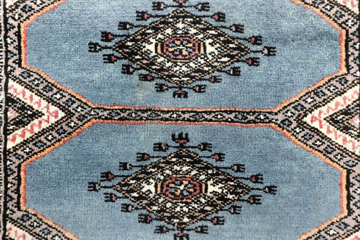 Light Steel Blue Jaldar 2'  4" x 8'  10" - No. QA88301