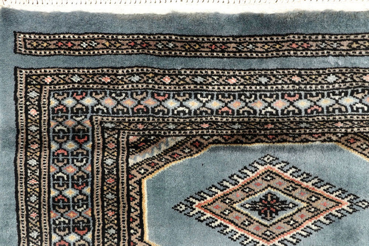 Light Steel Blue Jaldar 2'  4" x 9'  6" - No. QA62363