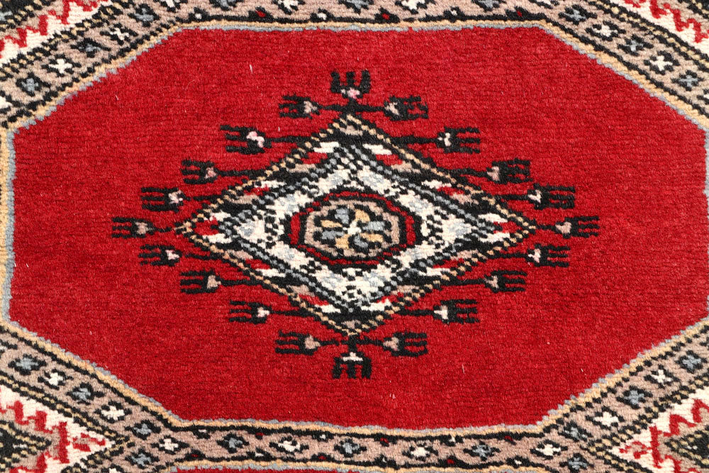 Red Jaldar 2' 4 x 9' 2 - No. 58988 - ALRUG Rug Store