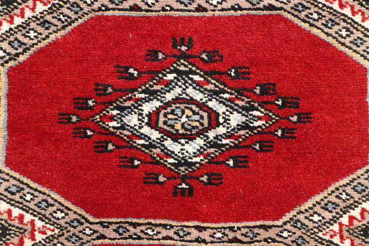 Red Jaldar 2' 4 x 9' 2 - No. 58988 - ALRUG Rug Store