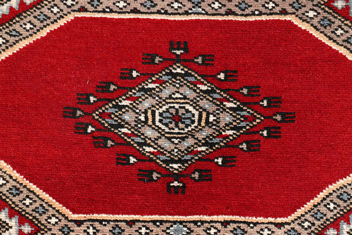 Red Jaldar 2' 3 x 9' 1 - No. 58989 - ALRUG Rug Store