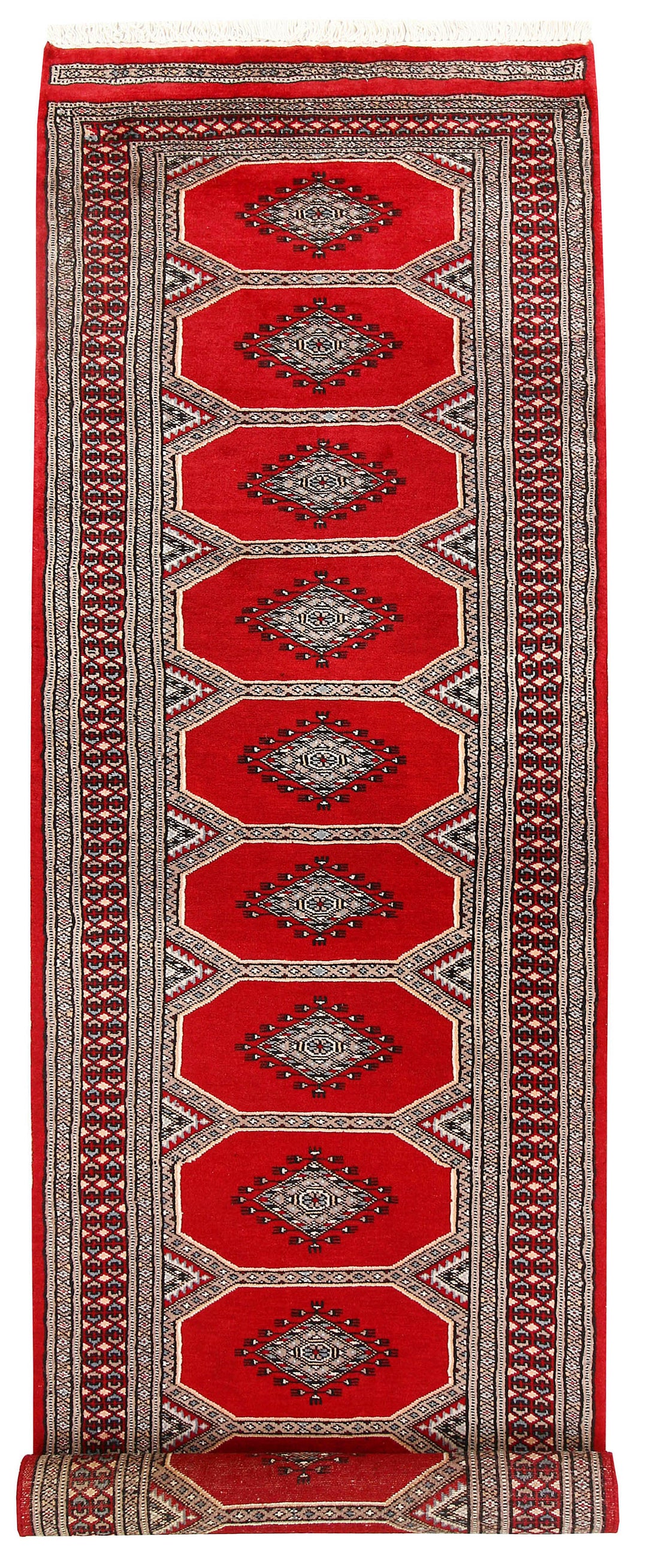 Red Jaldar 2' 3 x 9' 1 - No. 58989 - ALRUG Rug Store