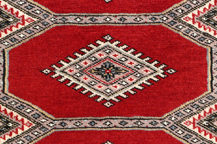 Red Jaldar 2'  4" x 8'  6" - No. QA70745