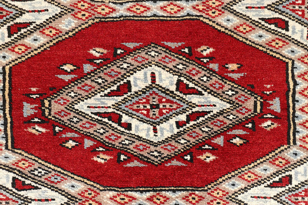 Firebrick Jaldar 2' 4 x 9' 2 - No. 58995 - ALRUG Rug Store