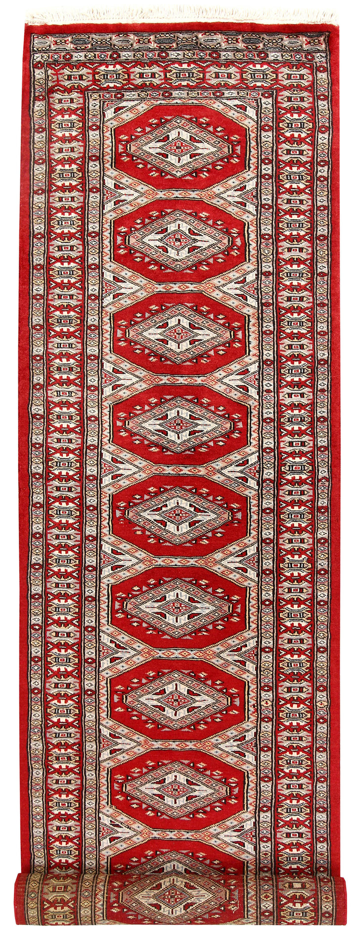 Firebrick Jaldar 2' 4 x 9' 2 - No. 58995 - ALRUG Rug Store