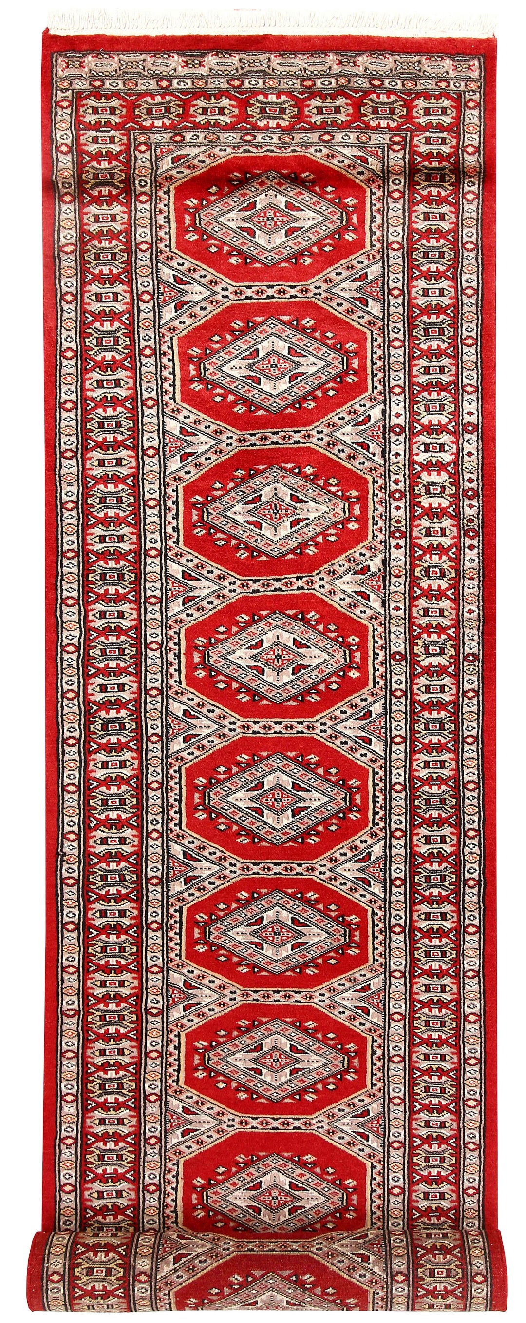 Firebrick Jaldar 2' 4 x 9' 9 - No. 58996 - ALRUG Rug Store
