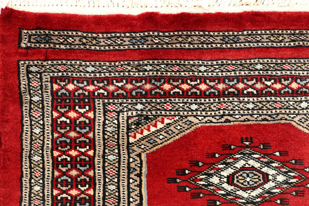 Firebrick Jaldar 2' 4 x 9' 1 - No. 58997 - ALRUG Rug Store