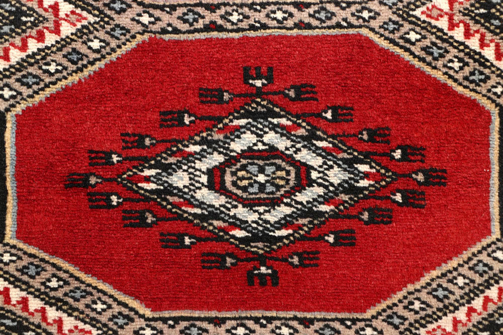 Firebrick Jaldar 2' 4 x 9' 1 - No. 58997 - ALRUG Rug Store
