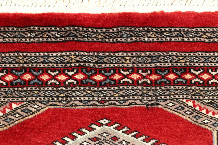 Firebrick Jaldar 2' 4 x 9' 1 - No. 58998 - ALRUG Rug Store