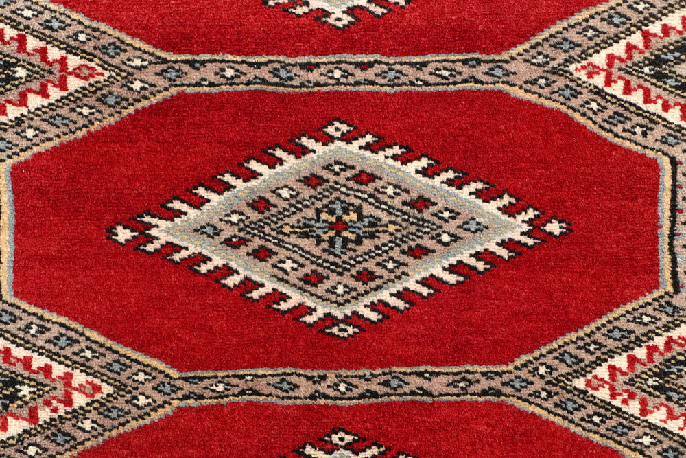 Firebrick Jaldar 2' 4 x 9' 1 - No. 58998 - ALRUG Rug Store