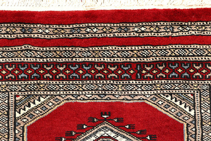 Firebrick Jaldar 2' 4 x 9' - No. 59001 - ALRUG Rug Store