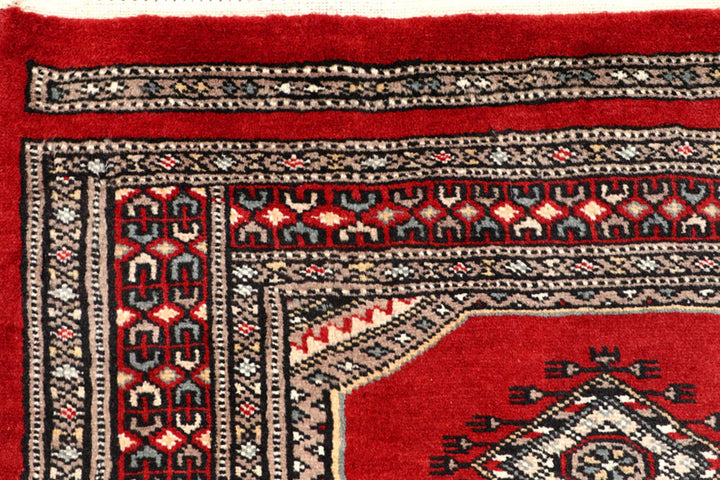 Red Jaldar 2' 4 x 9' 4 - No. 59003 - ALRUG Rug Store