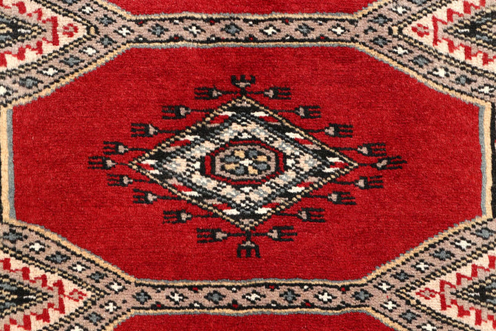 Red Jaldar 2' 4 x 9' 4 - No. 59003 - ALRUG Rug Store
